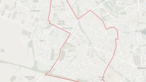 Greater Manchester Police Stop and search map