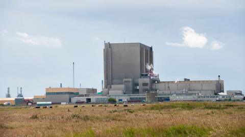 EDF's nuclear power station in Hartlepool