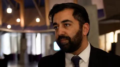 Former First Minister Humza Yousaf has been involved in a long-running online spat with Elon Musk