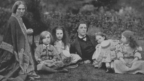 Getty Images Lewis Carroll pictured with George MacDonald's wife