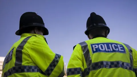 Stock image of police