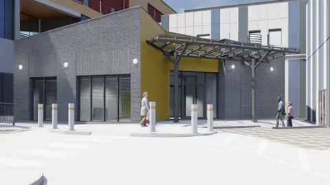 UHNM Charity Artist's impression of the extension