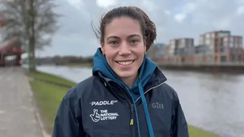 Beth Gill by the banks of the River Trent