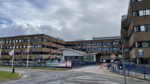 PA Media A general view of the Queen's Medical Centre