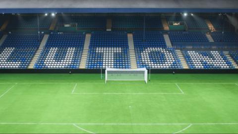 The Kenilworth Road end as rendered in the game