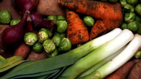 A selection of vegetables 