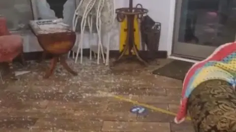 Caty Jones The break-in aftermath