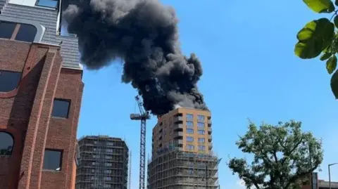 RICHARD HOLMES Fire in Staines