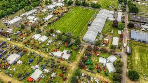 Suffolk Show Suffolk Show aerial