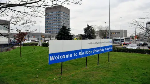 PA Media Basildon Hospital
