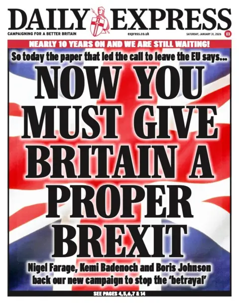 "Now you must give Britain a proper Brexit."