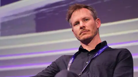 Thomas Wolf, co-founder and chief science officer at Hugging Face, during the Raise summit in Paris in July 2025