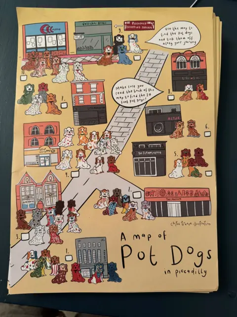 Chloe Breeze/104 projects Map of pot dogs 