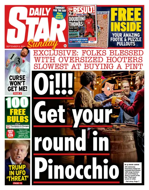 Daily Star beforehand   page