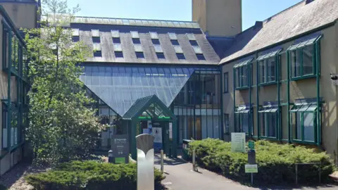 Teignbridge District Council building from the front 