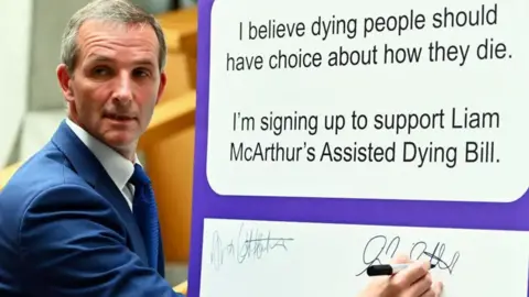 Getty Images Liberal Democrat MSP Liam McArthur