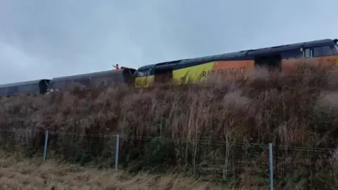 Extinction Rebellion Karen Wildin sat on the train carriage for hours before voluntarily coming down