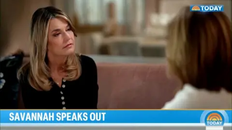 Savannah Guthrie is interviewed about her mother's disappearance