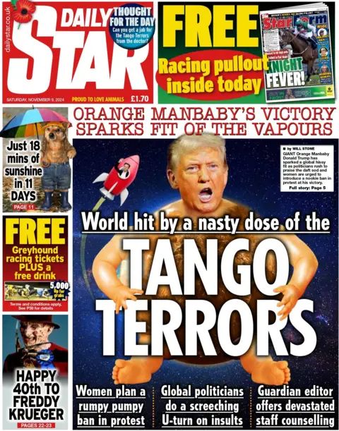  "World hit by a nasty dose of the Tango terrors"