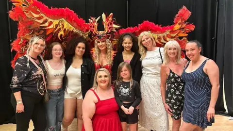 supplied Some members of the Pulse Dance Troupe