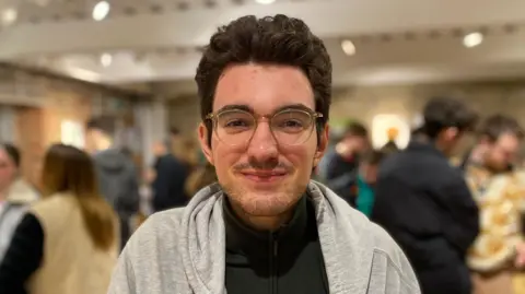 Dominic Coyde hoped the event would broaden his horizons