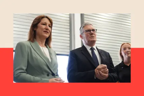 Jacob King/PA Wire Prime Minister Sir Keir Starmer and Rachel Reeves (left)