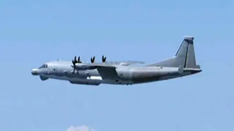 Japan Air Self-Defense Force Chinese Y-9 surveillance plane