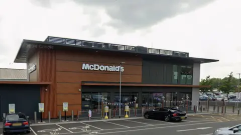 Google General view of a McDonald's restaurant in Warwick