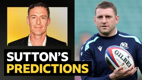 Chris Sutton graphic with Finn Russell