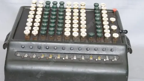 Museum of Technology Picture of a comptometer