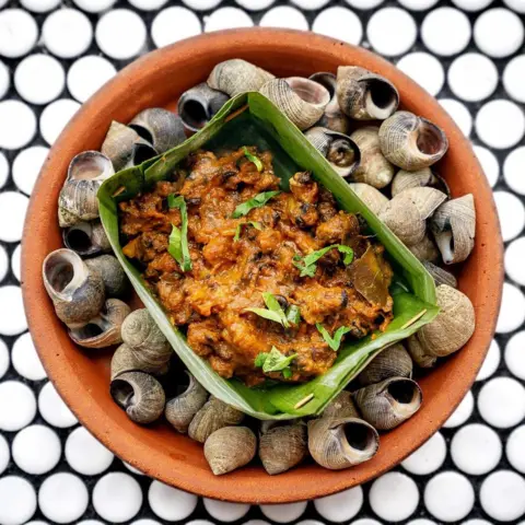 Paul Mcdonough The nathai pirattal, Tamil farm to table escargot, invokes Kumar's childhood