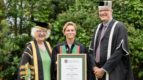 Aberystwyth University Jess with fellowship