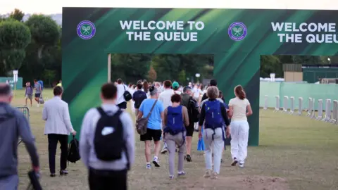 PA people walking in the queue