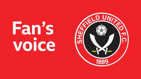Sheffield United fan's voice graphic