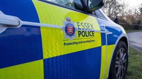 Police car showing Essex Police logo