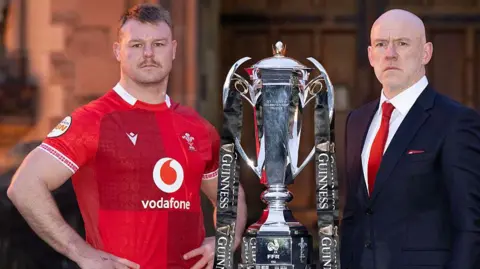 Wales head coach Steve Tandy (right) has chosen Dewi Lake as his captain for the Six Nations 