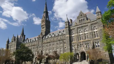 Getty Images The building of Washington DC's Georgetown University