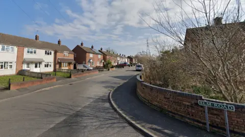 Google A general view of Elm Road in Norton Canes.