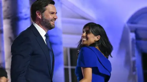 Getty Images Usha and JD Vance