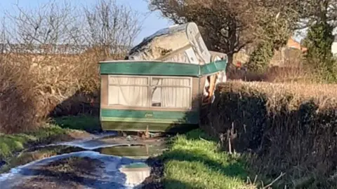 Cheshire West and Chester Council A caravan inside another caravan