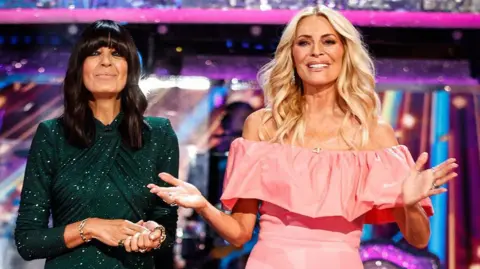 BBC Strictly hosts Claudia Winkleman and Tess Daly