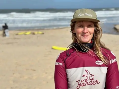 Yonder Surf Academy founder Sally Mcgee