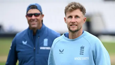 England captain Joe Root trains at Headingley