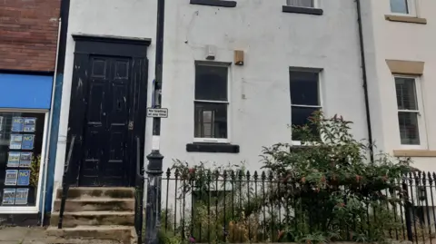 A close-up view of the ground floor of 42 Frederick Street, Sunderland