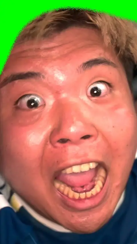 Japan fan celebrates into the camera at their Group F fixture against Netherlands in the 2026 World Cup