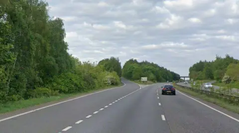Google A42 in Leicestershire