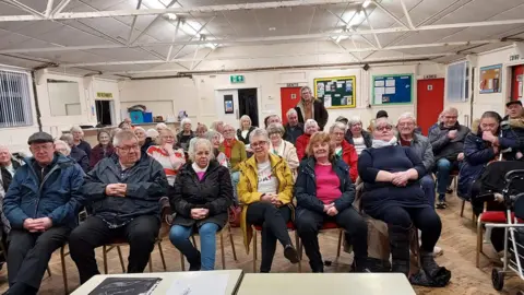 Jane Cairns Public meeting on the bus cuts