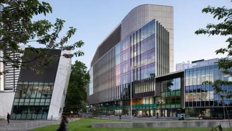 The Christie External view of the University of Manchester's Paterson building where the Cancer Research UK's Biomarker Centre is based.