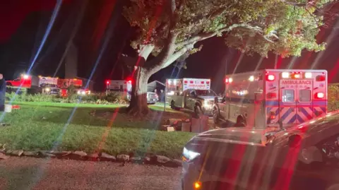 Delta-Cardiff Volunteer Fire Company Station 57 A scene of the "mass casualty incident" where 11 people were hospitalised in Peach Bottom Township after ingesting toxic mushrooms