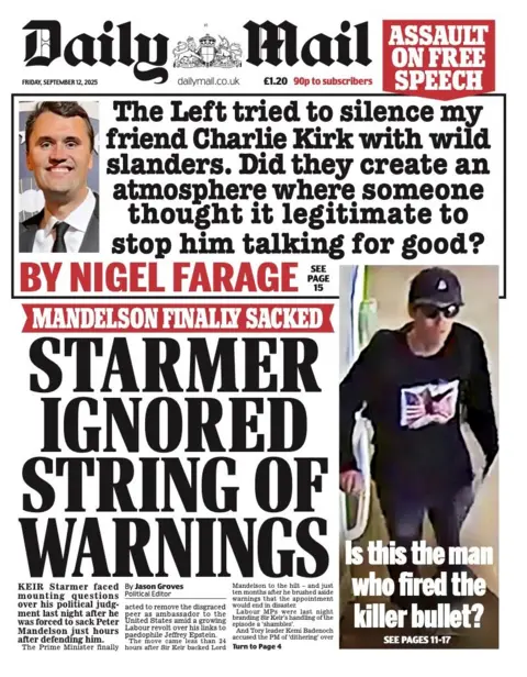 “Starmer ignored string of warnings”.